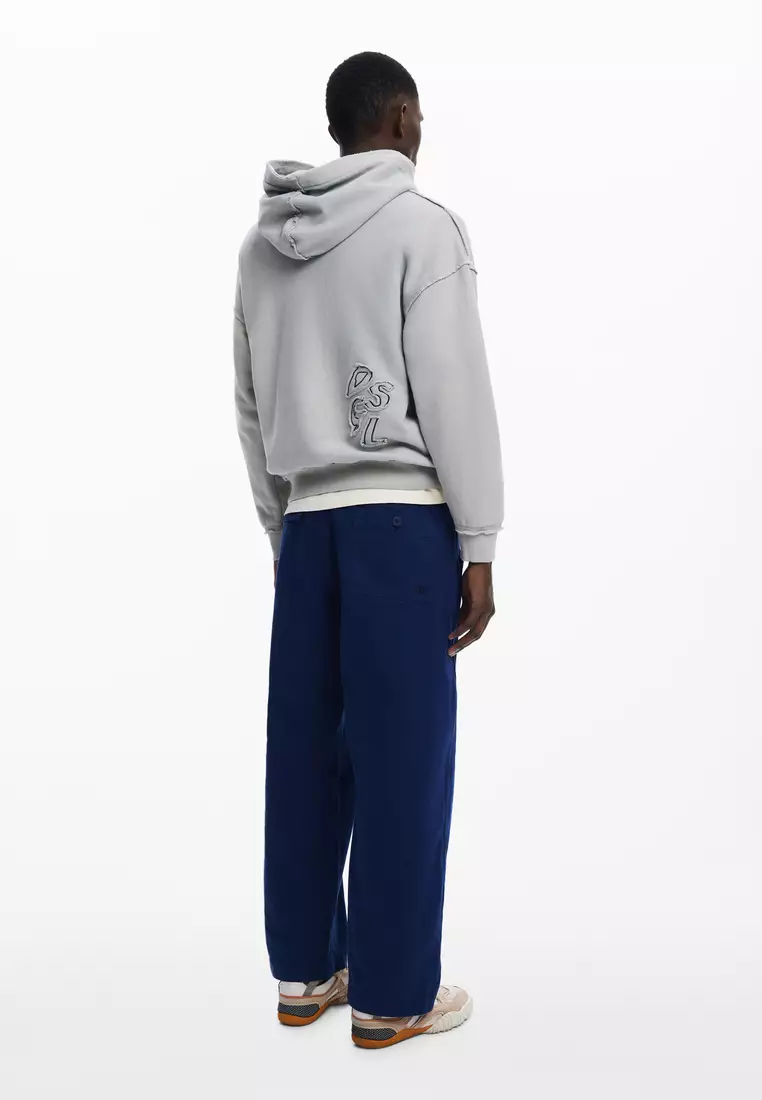 Denim sweatshirt Mickey Mouse