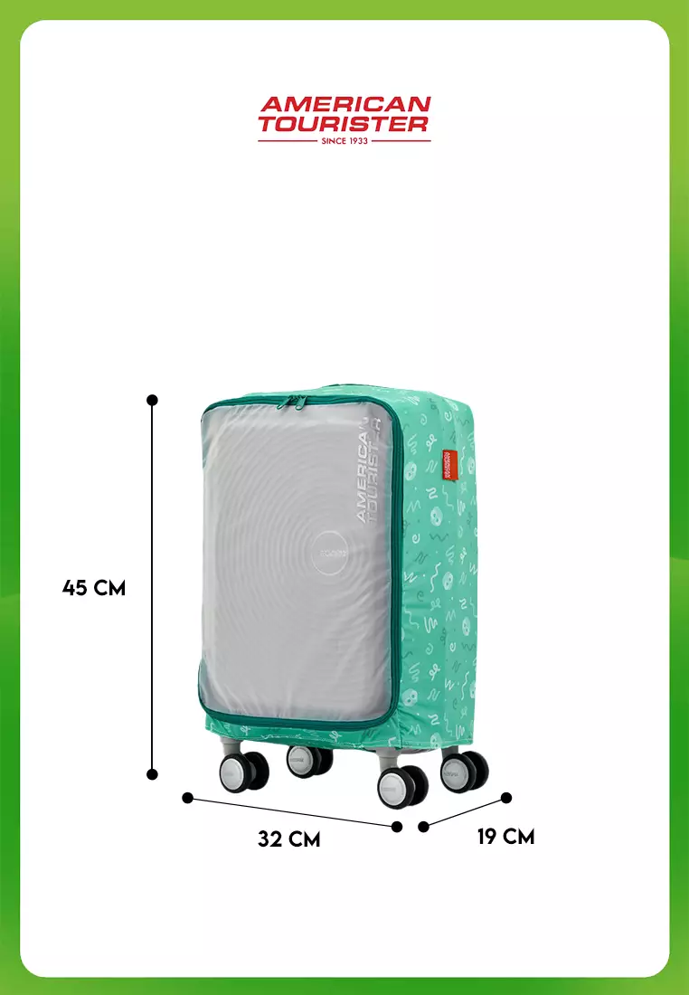 American Tourister Travel Accessories BO Luggage Cover S - Teal Green