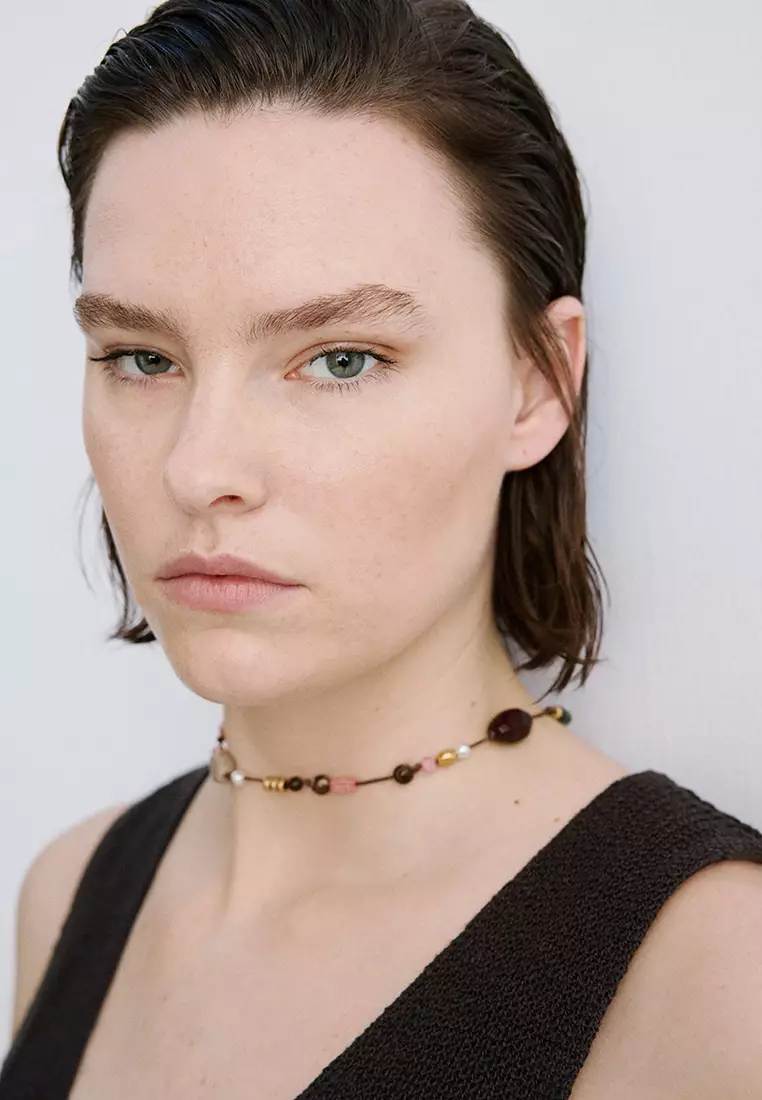 Openwork Knitted Waistcoat