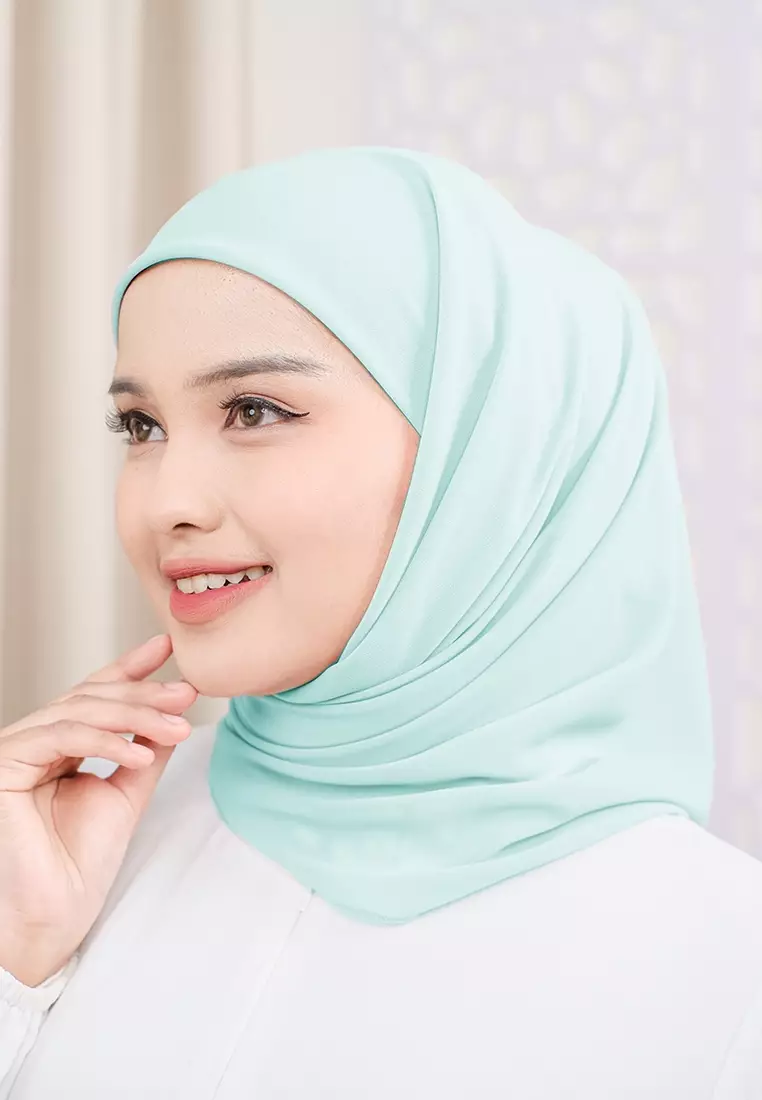 HIJAB INSTAN ALINE - CYAN