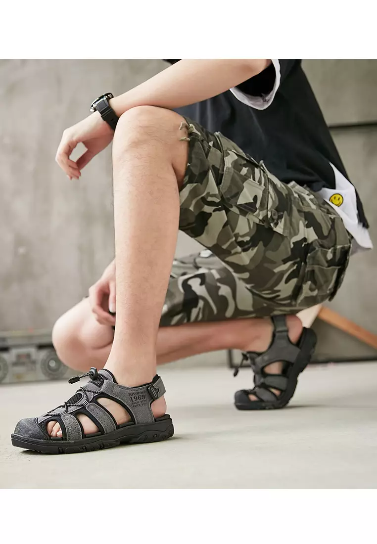 Heel Velcro Strappy Sandals KB1809