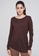 Sisley brown Long Sleeve T-shirt 415F9AA8C84C5DGS_1