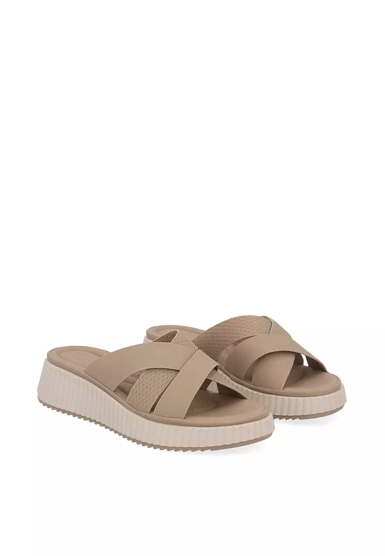 Taupe Flexi Cloud Sandals