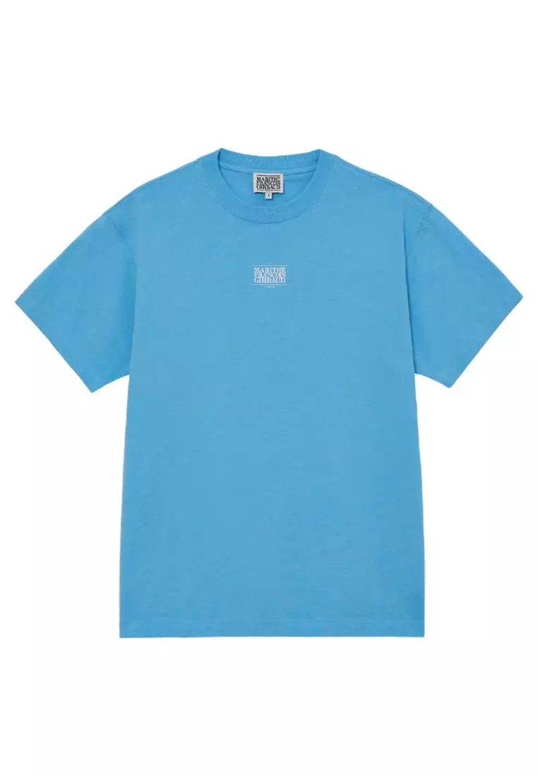 Jual Marithe + Francois Girbaud Small Classic Logo Tee Sky