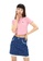 Twenty Eight Shoes pink Slim Embroidered Polo Shirt HH0029 F72DEAAFBE4E4FGS_3