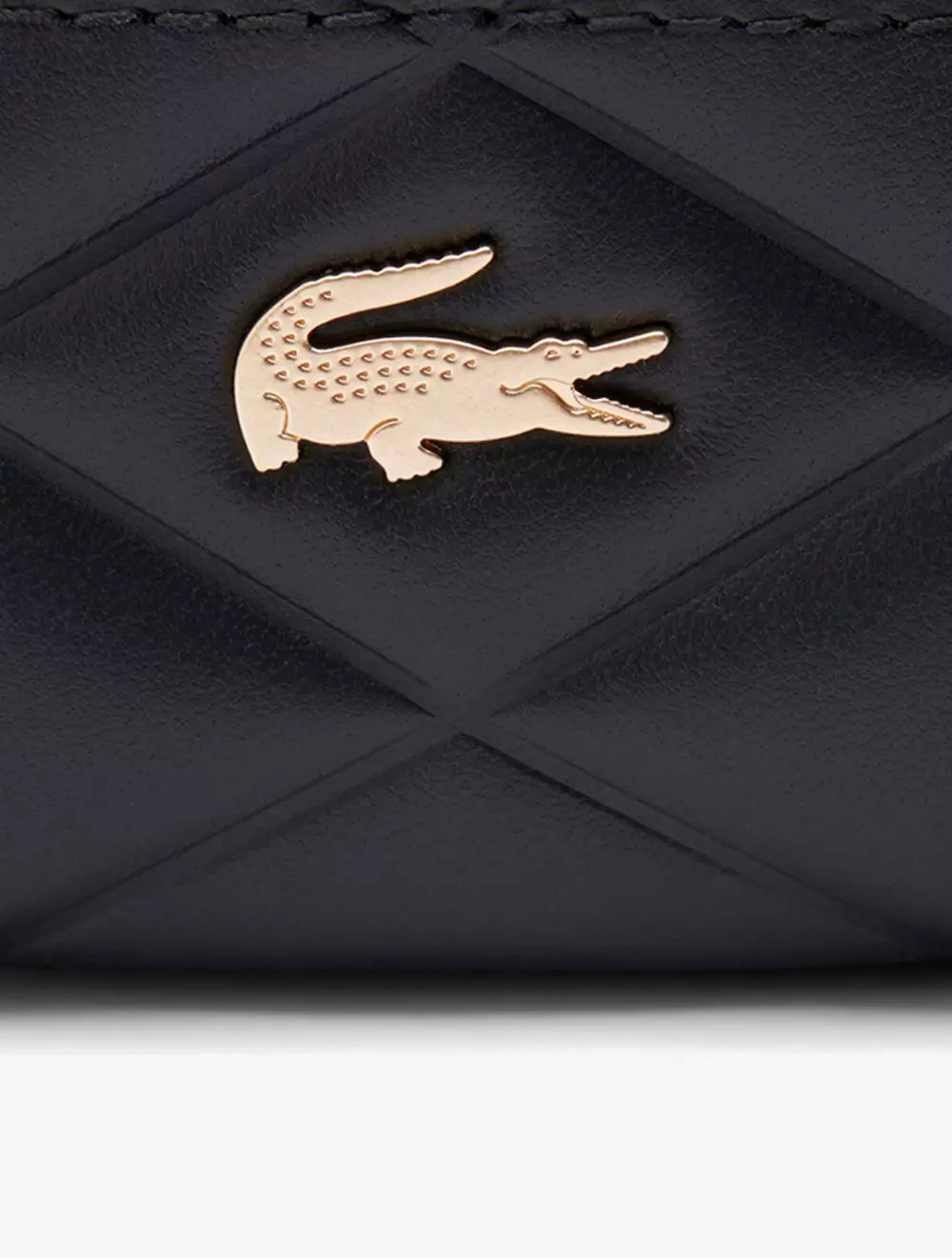 Crocodelle Leather Cardholder - Black