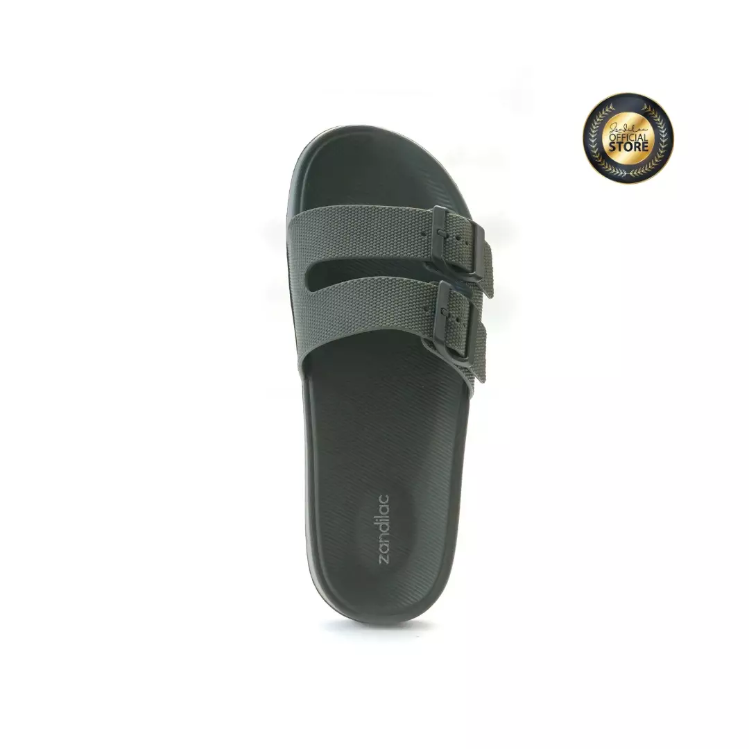 ZANDILAC - SANDAL LAKI DEWASA CH122241LD - HIJAU CYPRESS full karet