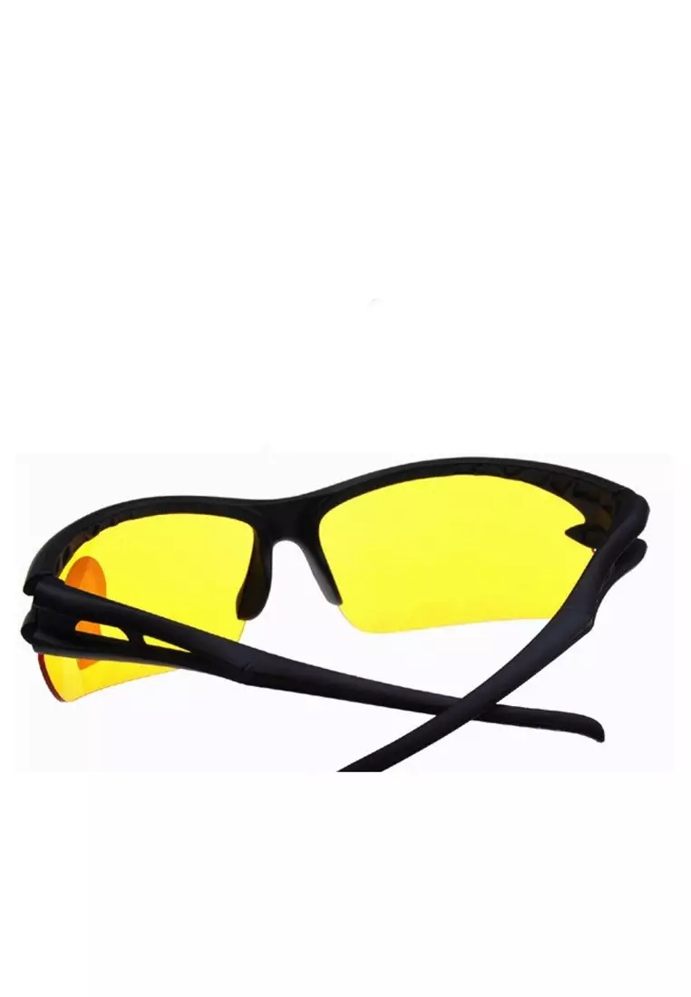Elodie Sunglasses Kacamata Sepeda Lensa Mercury UV Protection Frame Material Plastic ORIGINAL - Black Yellow
