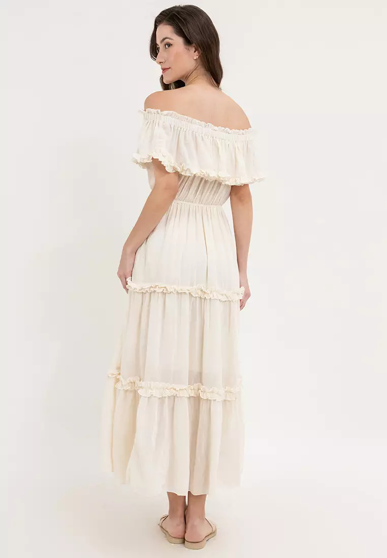 Alessandra Off Shouder Dress