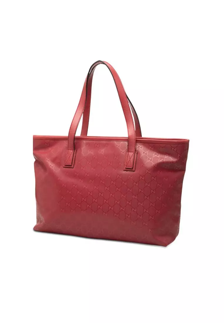 Pre-Loved Gucci Medium Gg Imprime Tote