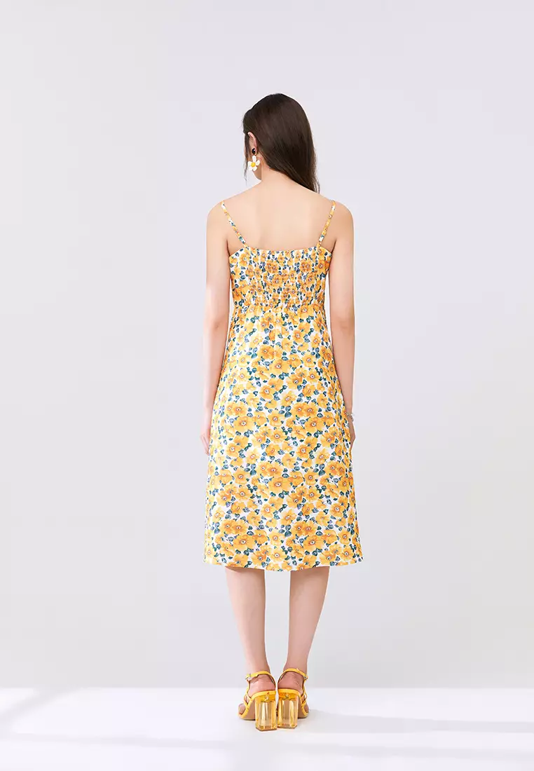 Floral Cami Midi Dress