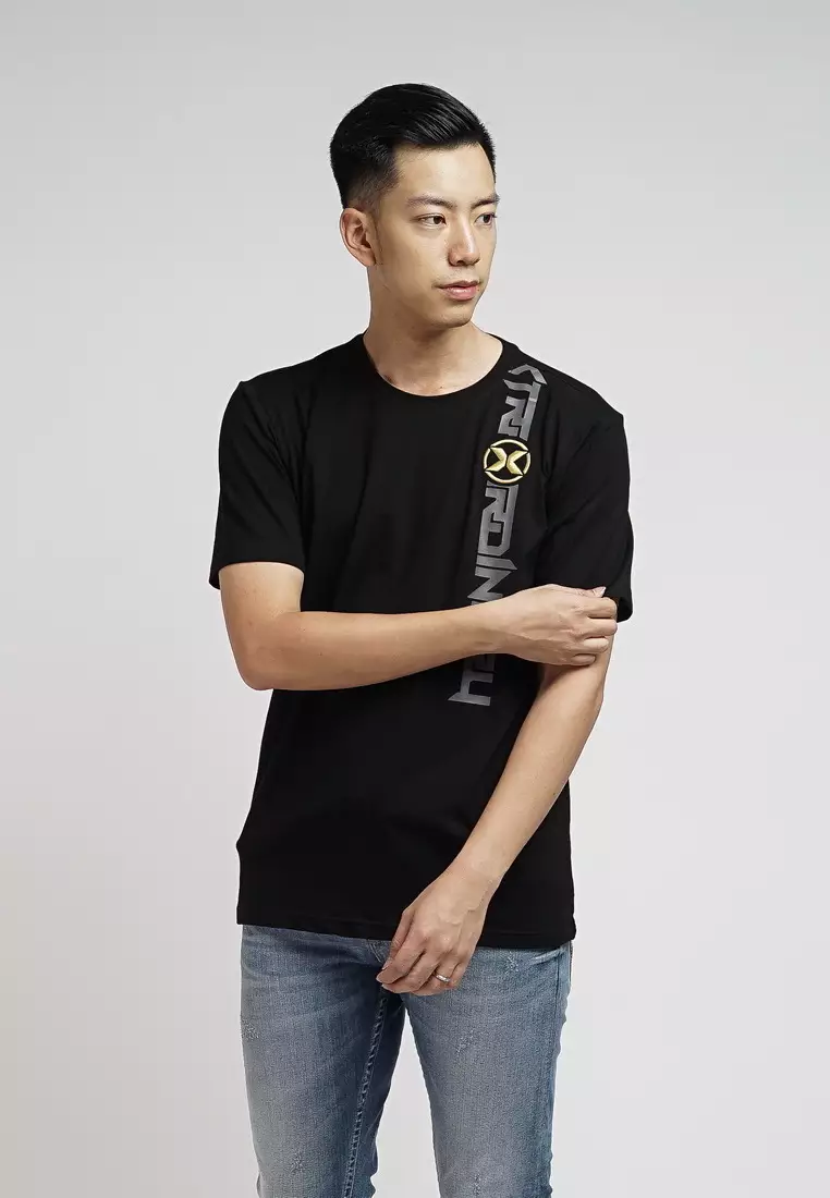 XTRAORDINARY T-Shirt Cotton Spandex Bordir Pria 48062