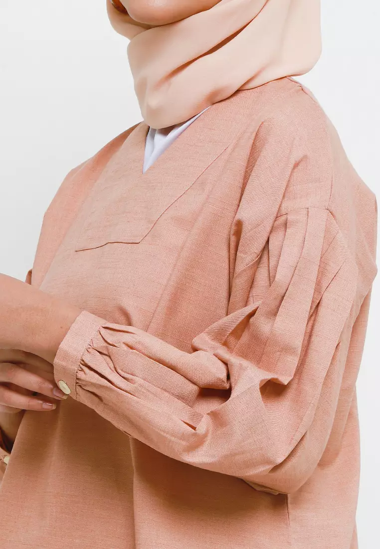 MFMW Dilleta Blouse Coklat