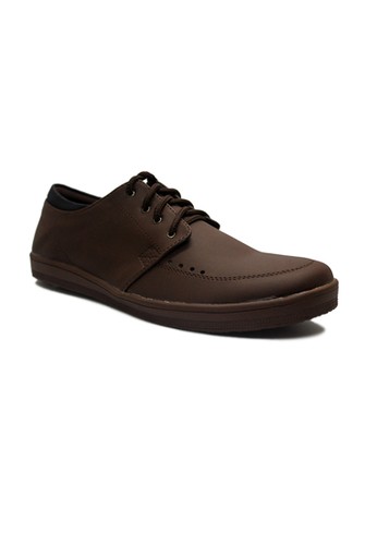 D-Island Shoes Casual Tommy Comfort Leather Dark Brown