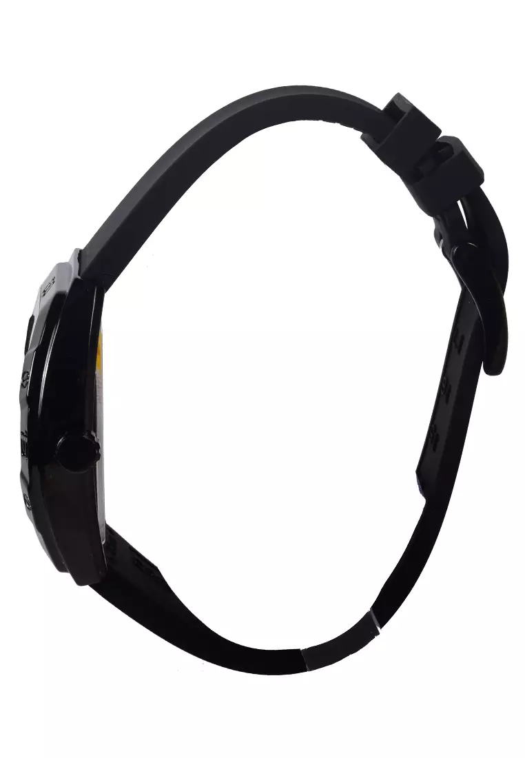 Jonas Jasmin - Jam Tangan Analog Wanita - Black - Rubber Strap - JJ-2227L-A