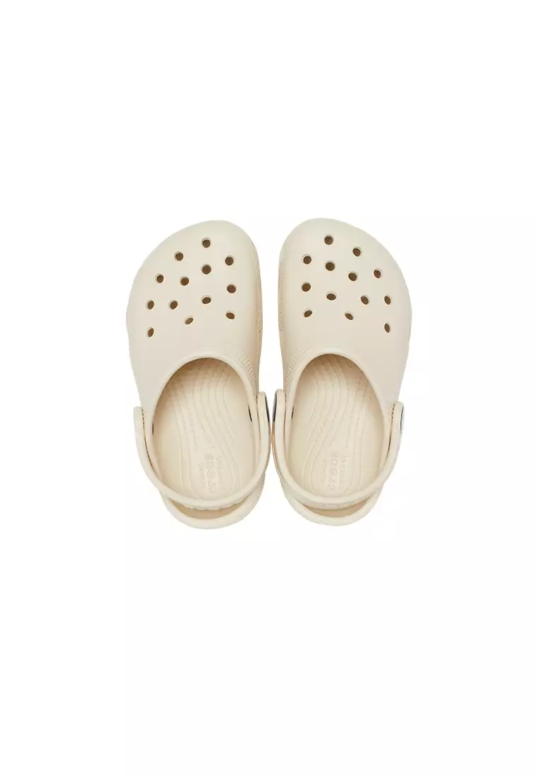 Toddler Classic Clog in Bone
