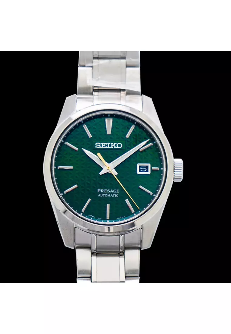 Buy Seiko [NEW] Seiko Presage Automatic Green Dial Stainless Steel Men ...