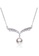 A-Excellence silver Premium Freshwater Pearl  8.00-9.00mm Leaf Necklace 4475AACC767A6FGS_1
