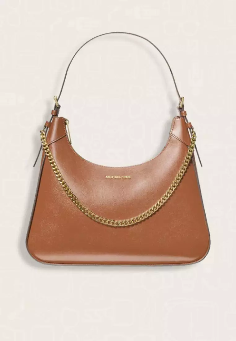 Michael kors large leather shoulder bag new arrivals
