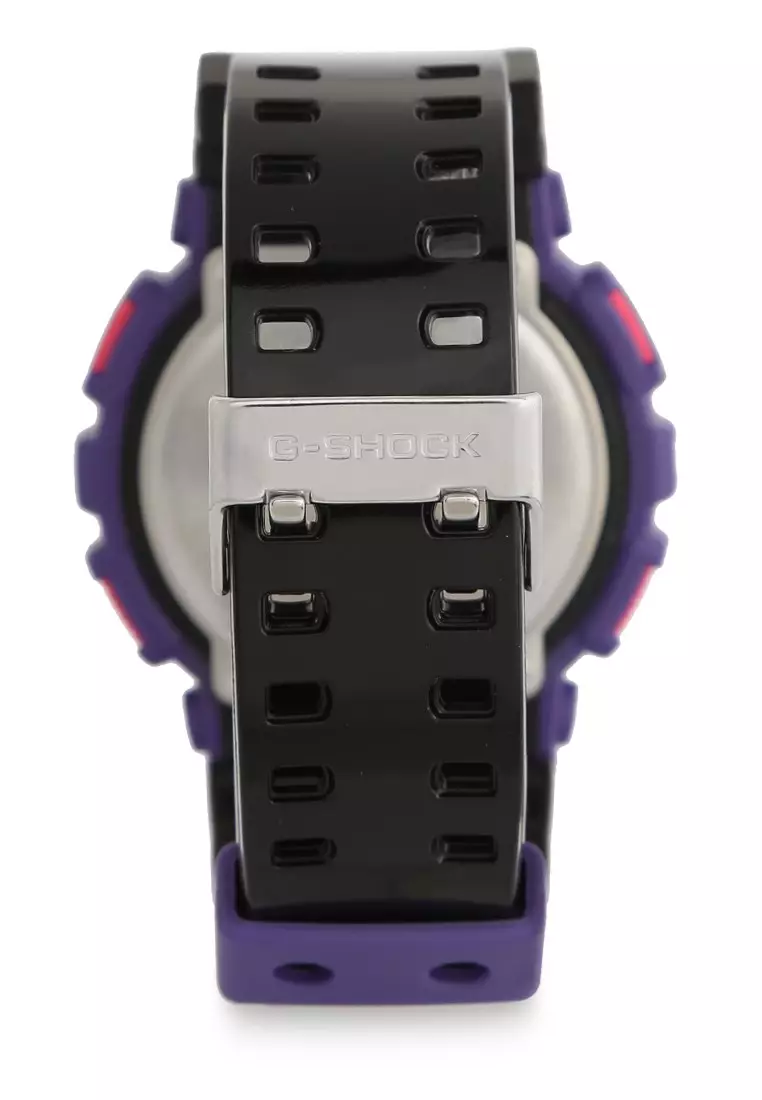 Casio G-SHOCK Jam Tangan Pria - Black Purple Pink - Resin - GA-110NC-6ADR