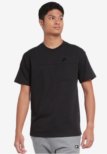 Nike black Sportswear Tech Essentials Men's Short-Sleeve Top 0BDD8AAF5B9675GS_1