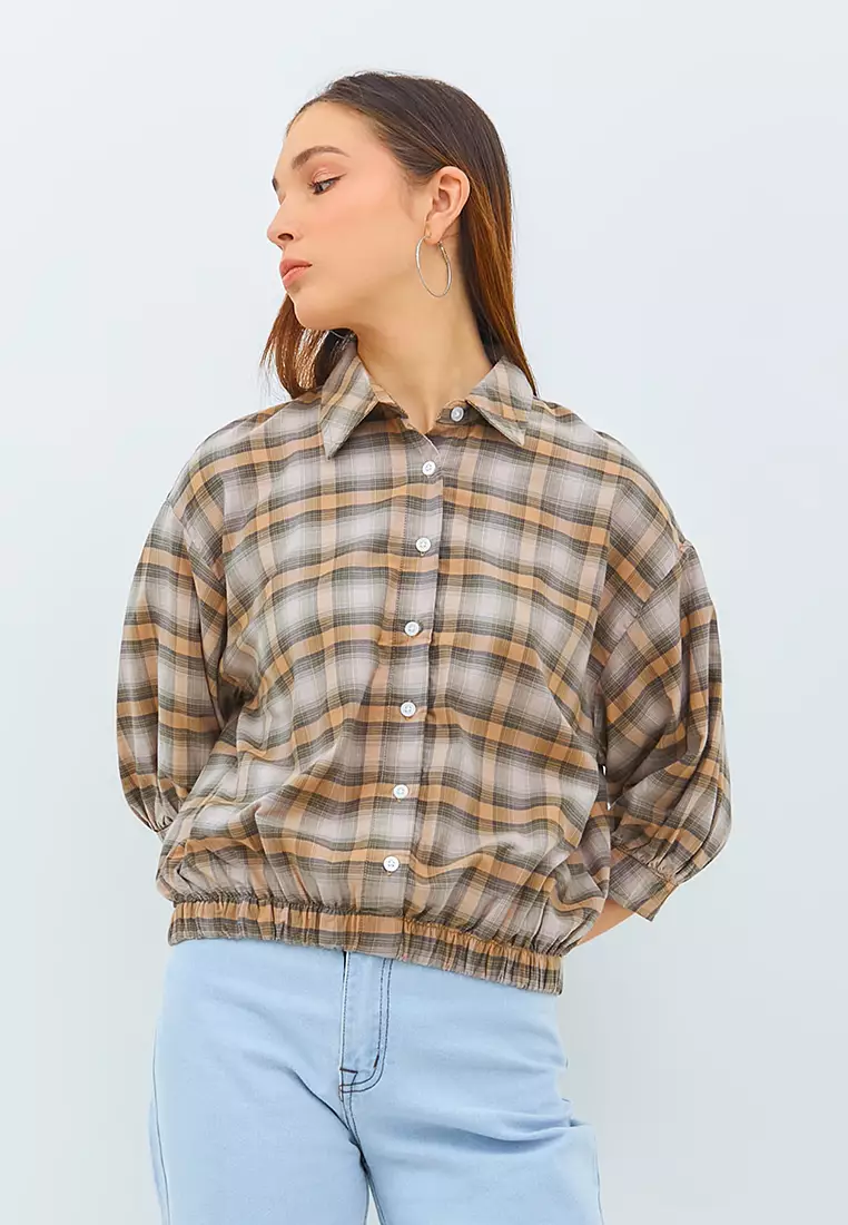 Carvil Kemeja Wanita Daelyn-BRO