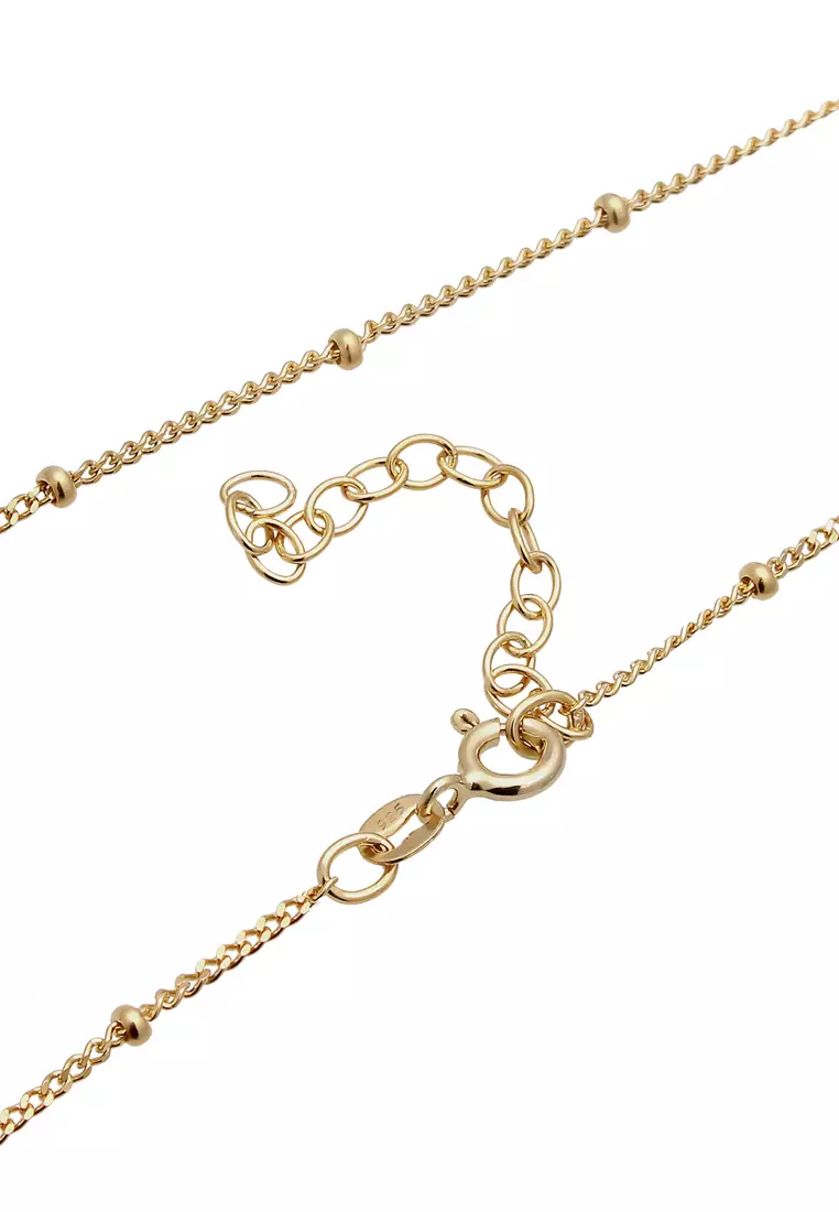 Choker Ball Blogger Gold Plated Necklace
