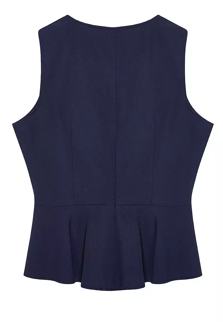 Fitted Peplum Blouse