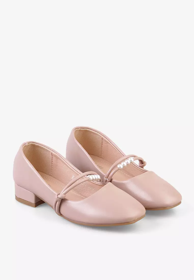 Sepatu Heels Pesta Anak Perempuan Remaja Pearly