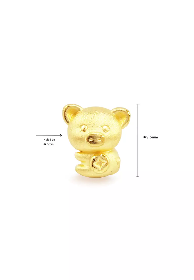 THE Mix Collection 999.9/24K Pure Gold 12 Zodiac Charm Gold Steel Wire Clasp Bracelet Set L1-B650L