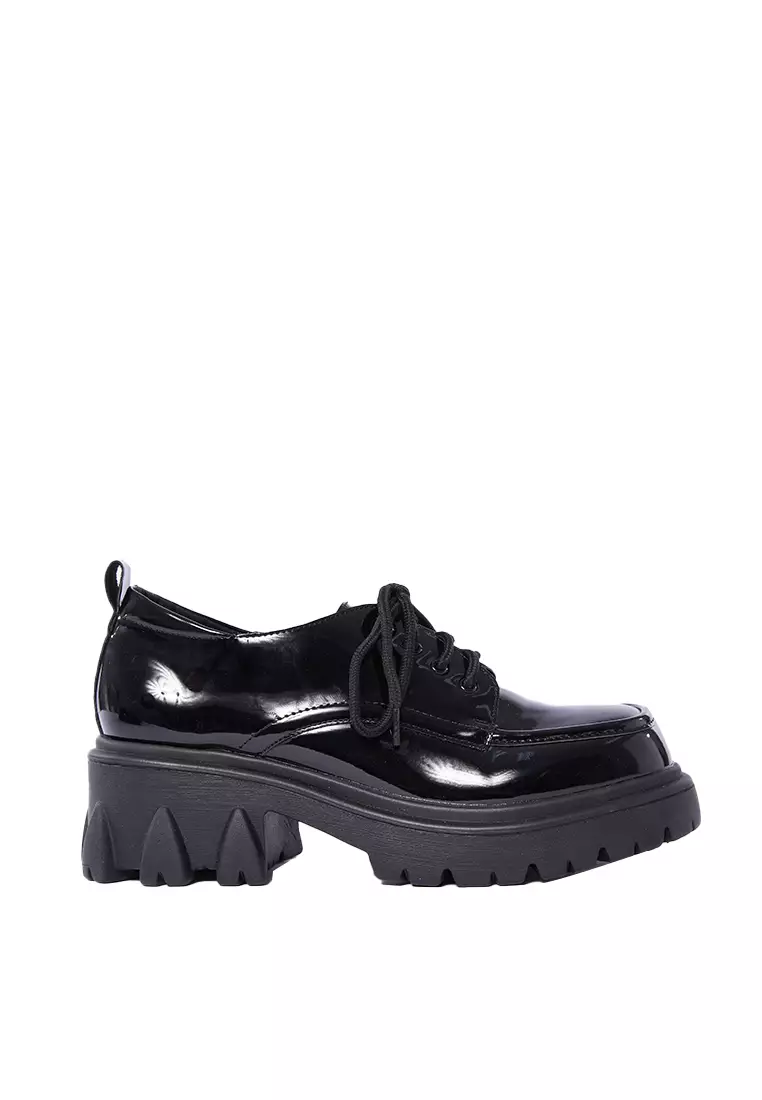 Jual COLORBOX Black High Platform Shoes Original 2024 ZALORA