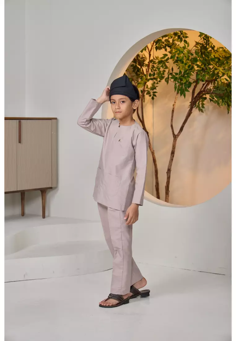 Baju Melayu Moden Teluk Belanga For Kids
