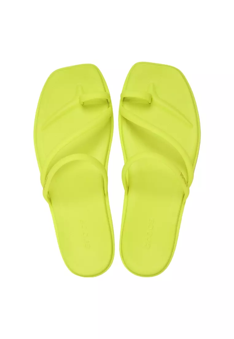 Crocs Women Miami Toe Loop Sandal - Citrus