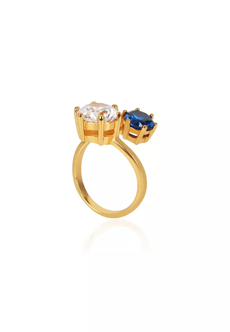 Vermeil Suki Open Wrap Ring