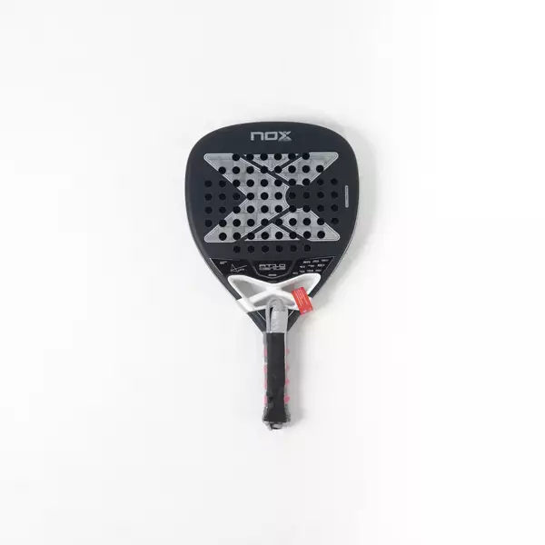 Raket NOX AT10 GENIUS ATTACK 18K BLACK PADEL RACKET 100% ORIGINAL