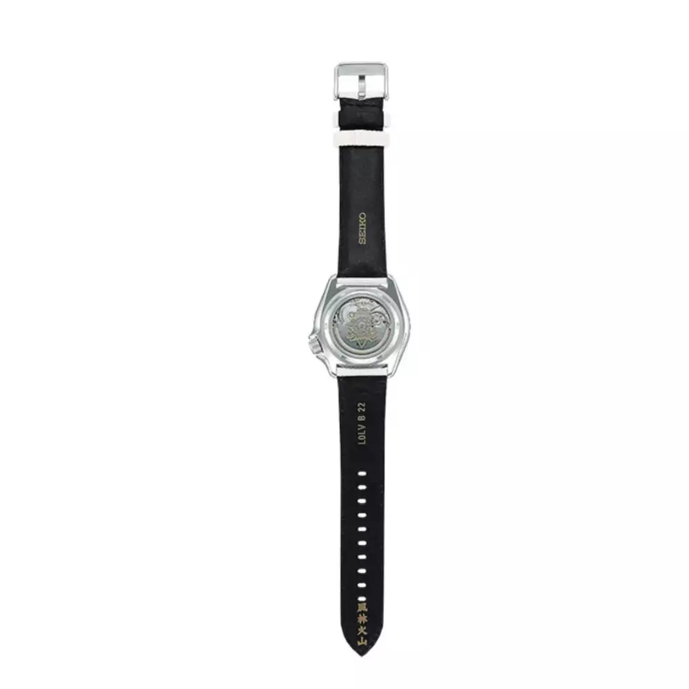 Jam Tangan Seiko 5 Sports SRPF19K1 SRPF19 Street Fighter Ryu Unshakeable Fist Nylon Leather Strap Limited Edition Original
