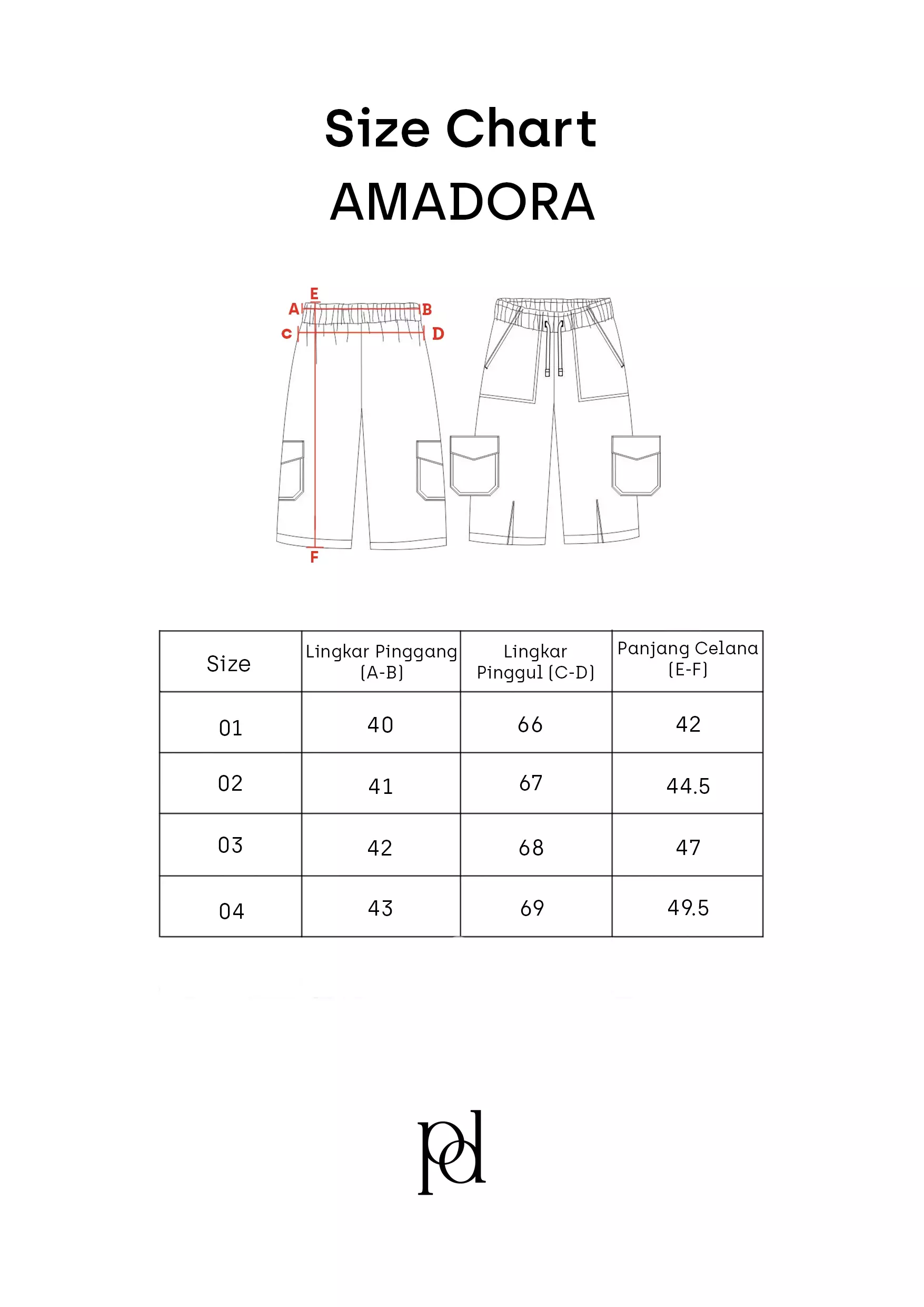 Qna Girl Amadora Celana Panjang Katun Cargo Anak Salem