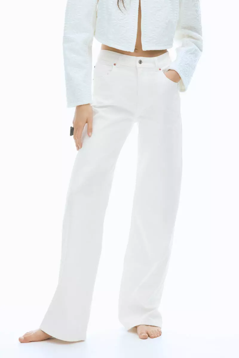 Wide High Waist Jeans