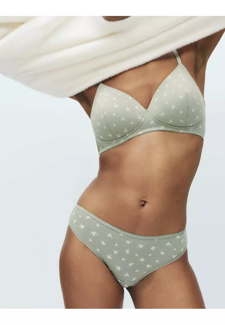 3pk Cotton Non Wired Full Cup T-Shirt Bra