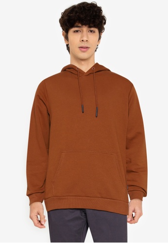 Only & Sons brown Ceres Life Hoodie 28781AA9856776GS_1