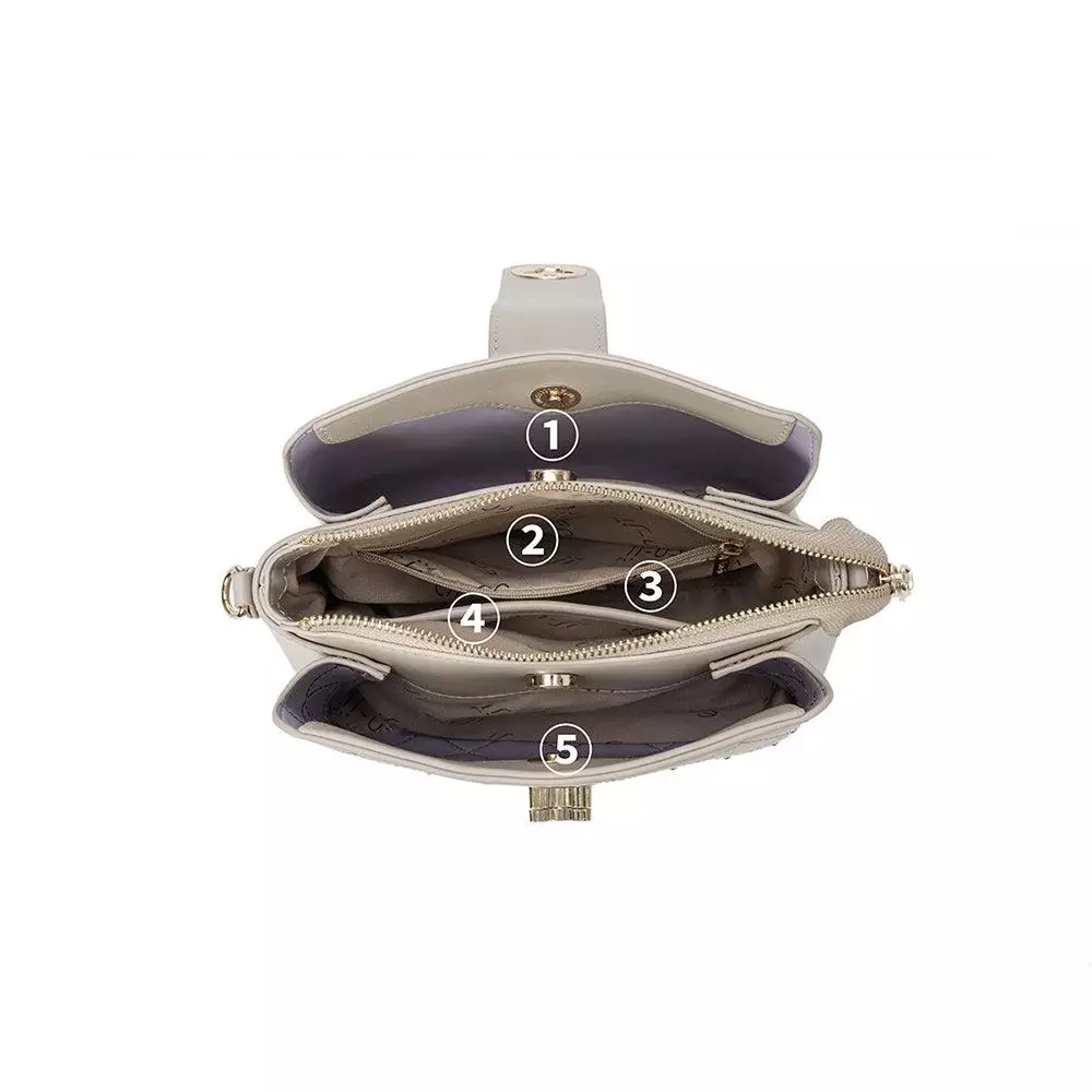 En-ji Soran Shoulderbag - Cream