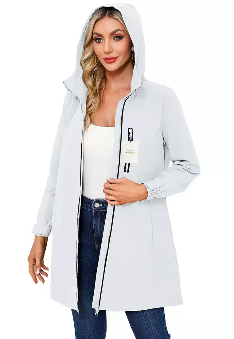 Outdoor Water-resistant Hooded Windbreaker AD-M24WB33