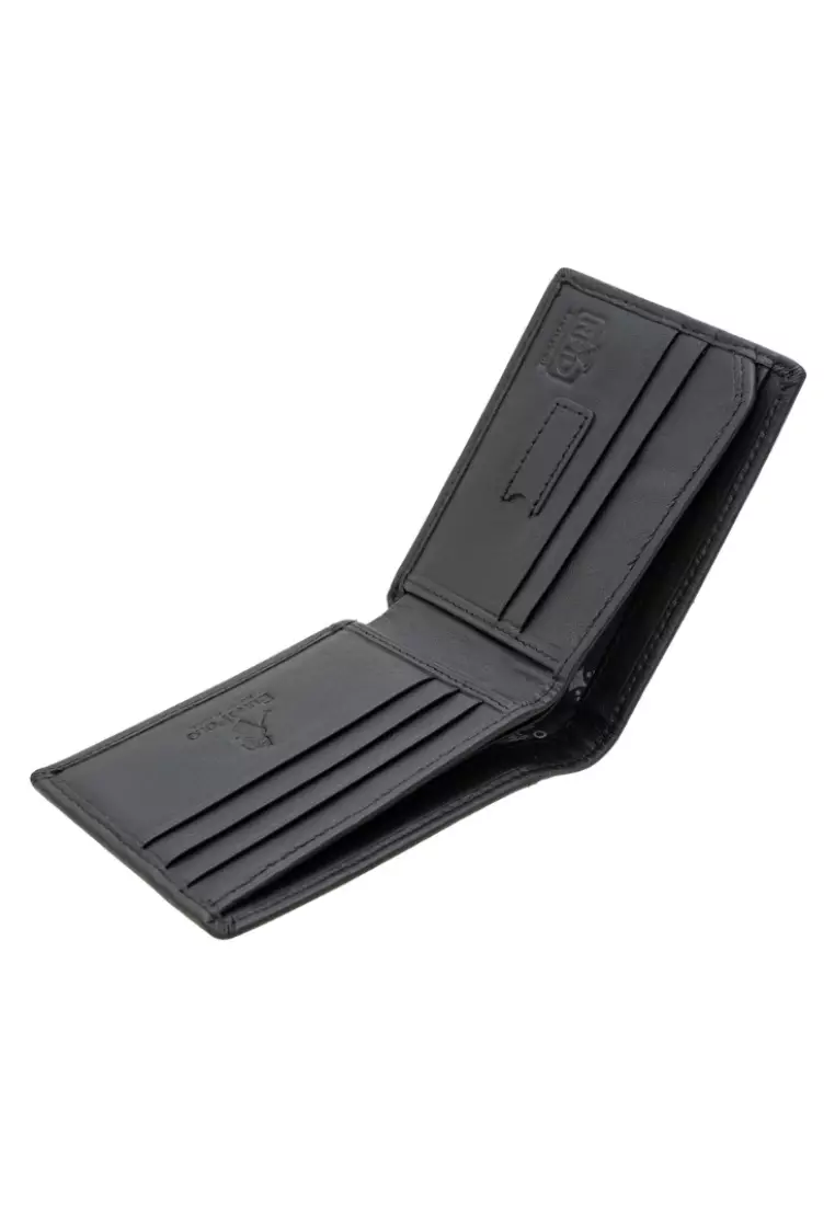 Men's Grain Leather RFID Minimalist Slim Bifold Wallet EWB 40362