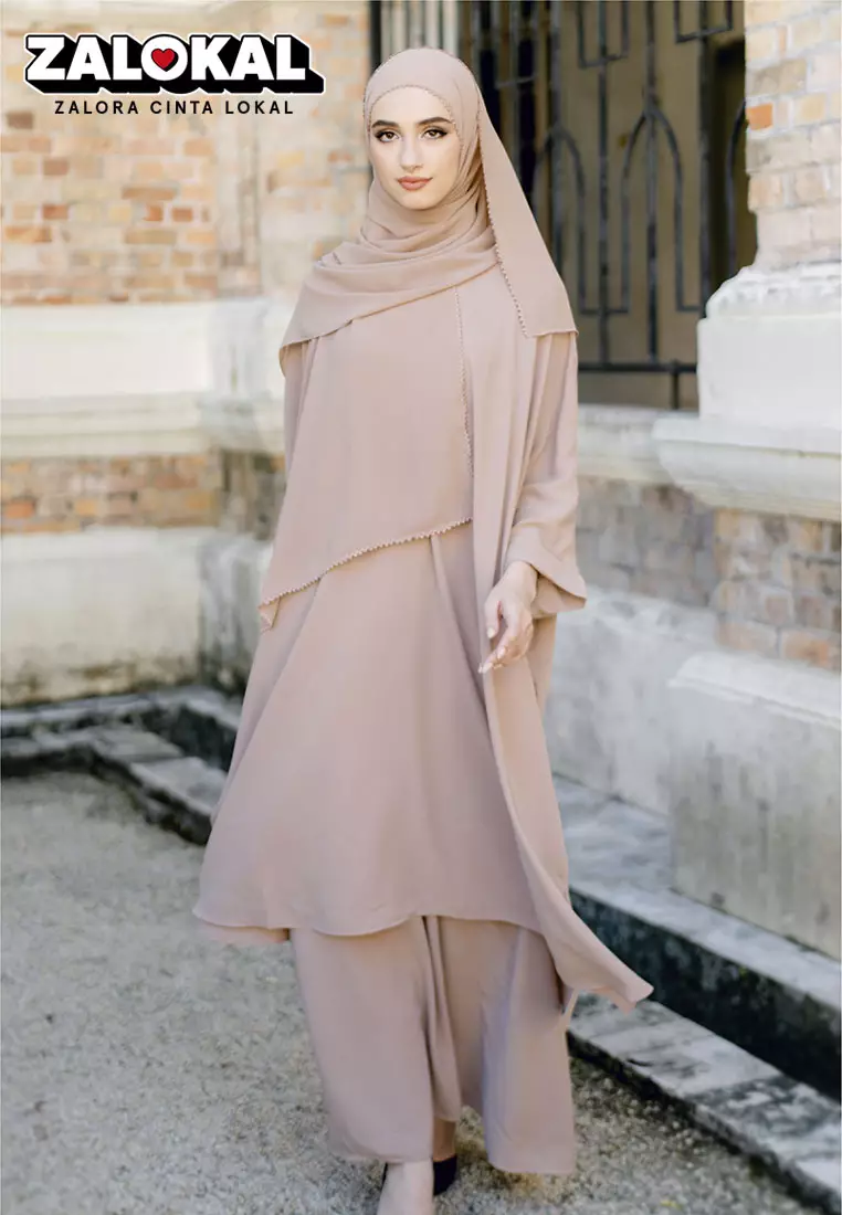 Haifa Tunik Set Tan