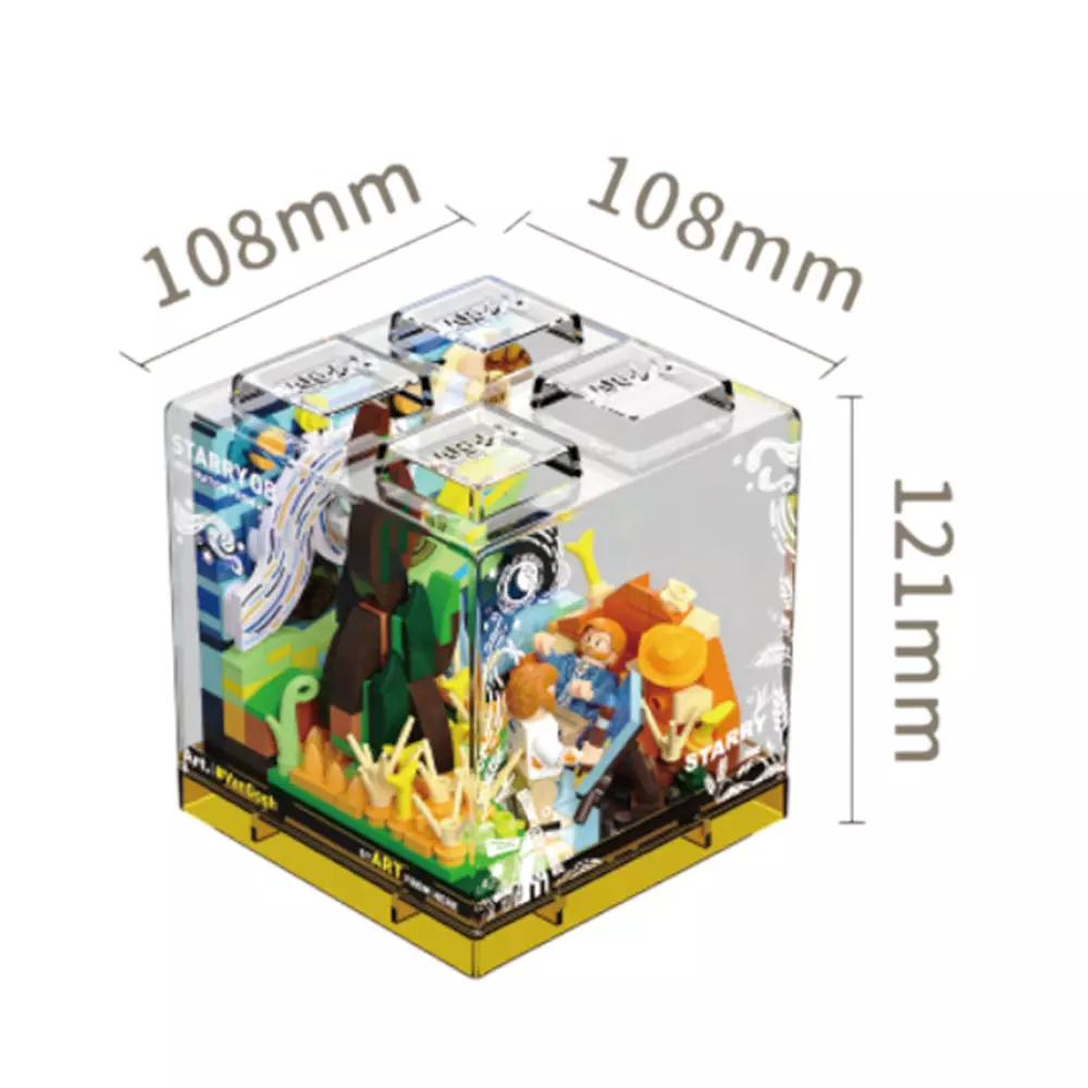 SEMBO BLOCK XBOX GREAT ARTIST STARRY SKY WHEAT