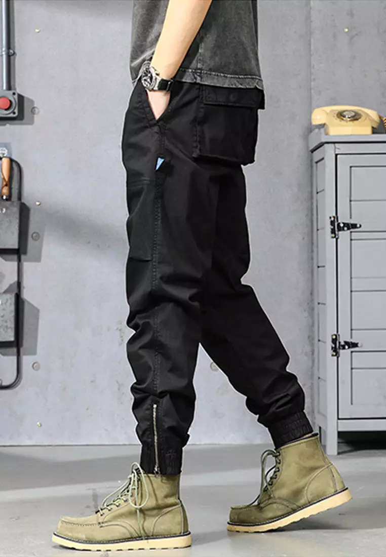 Versatile Pockets Cargo Pants GJL679