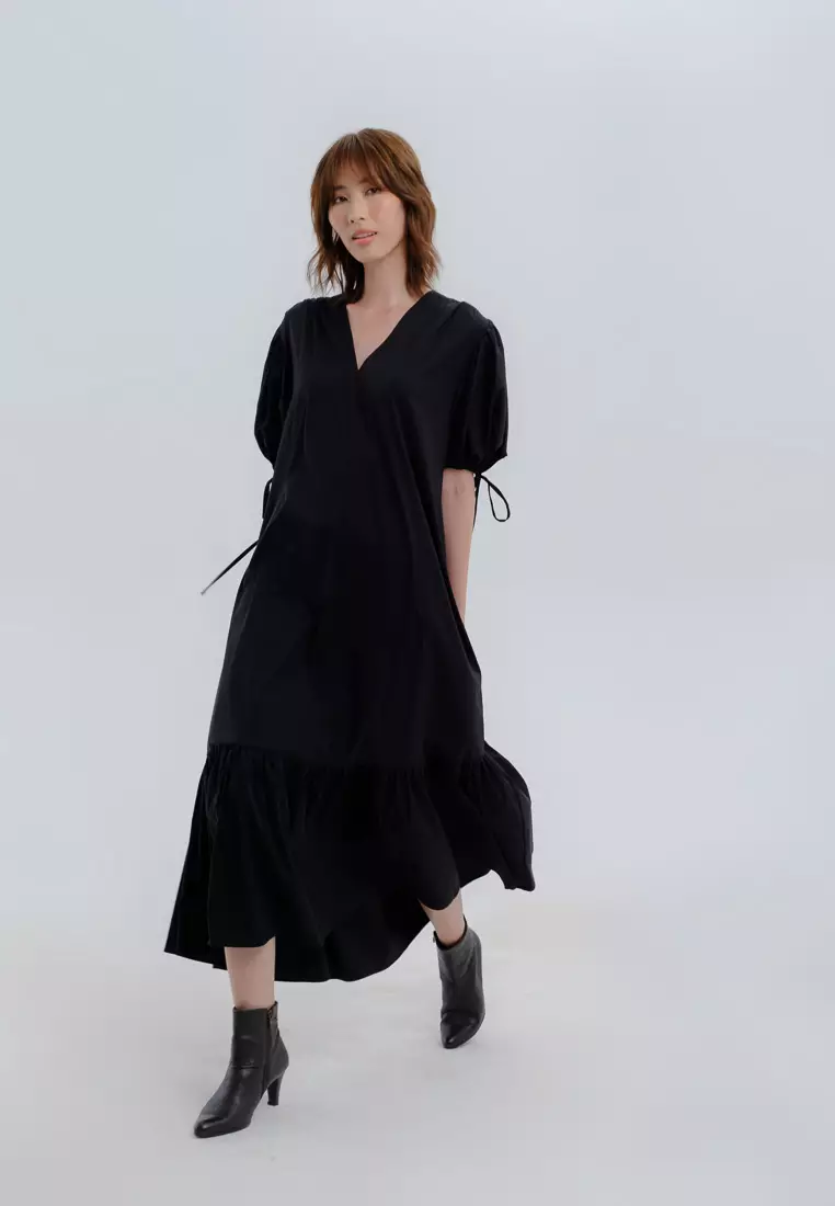 Scent of Summer Midi Cotton Dress