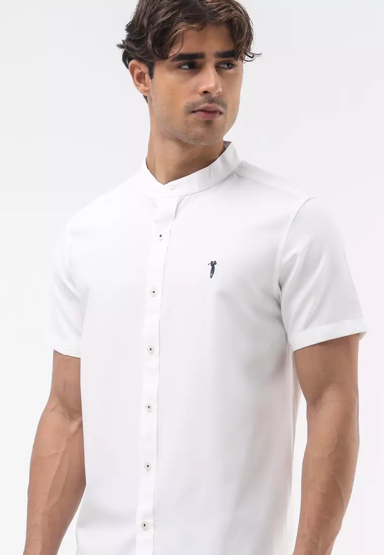 Woven Polo Short Sleeve