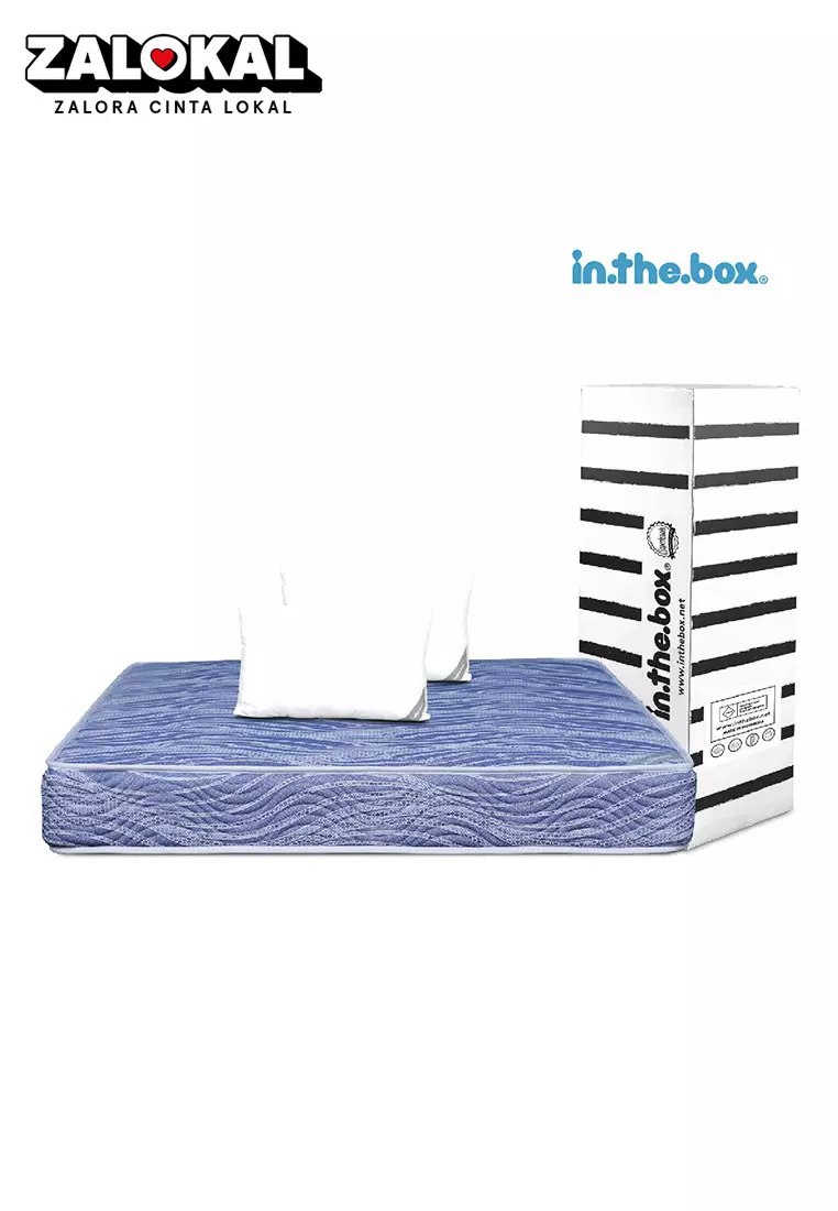 Jual in.the.box Kasur Spring Bed IN THE BOX Alpha FREE Bantal120x200