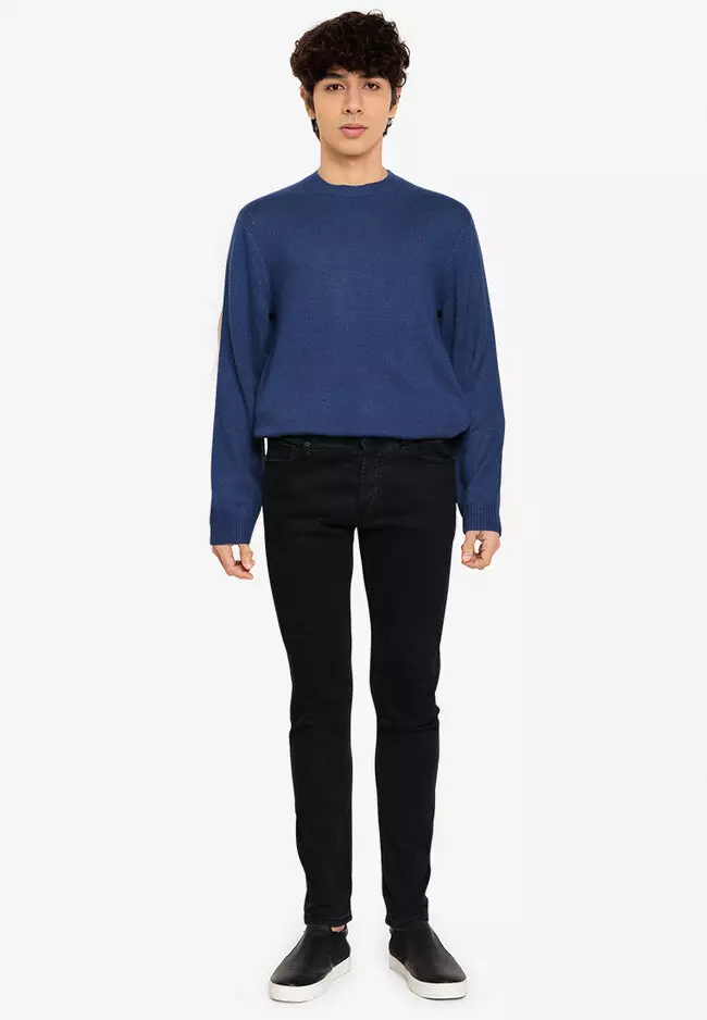Cashmere Blend Crew Sweater
